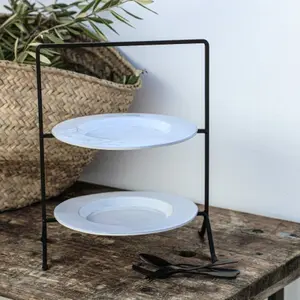 Runder Metallstützständer 2 Etagen Costa Nova Plano image-1