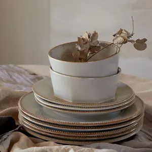 Plato de postre Costa Nova Luzia (x6) image-1