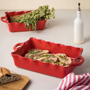 Μέτριο Ορθογώνιο Ταψί Costa Nova Cook & Host image-1