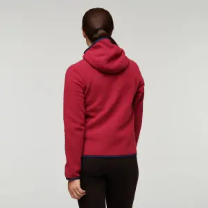 Casaco com capuz com fecho de correr para mulher Cotopaxi Teca image-4