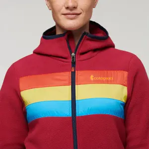 Casaco com capuz com fecho de correr para mulher Cotopaxi Teca image-6