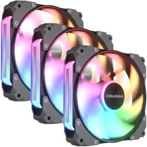 PC Behuizing Ventilator Cougar RGB (x3)