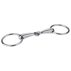 32173-1-simple-stainless-steel-snaffle-bit-for-horses-covalliero-stainless-steel