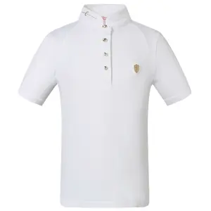 Polo-Shirt Turnier Reiten Mädchen Covalliero Goldana image-0