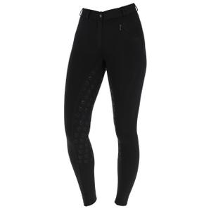 Calças de equitação full grip para raparigas Covalliero Organomic image-4