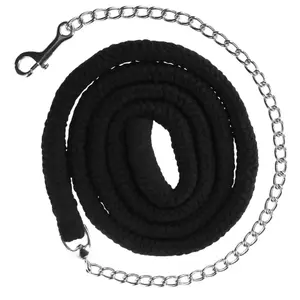 Cotton riding lanyard with chain Covalliero image-0