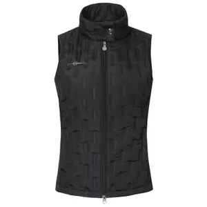 Women's Covalliero Patterned Quilt Riding Vest image-0
