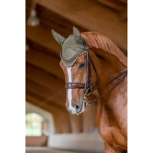 Bonnet anti-mouches pour cheval Covalliero Duavita image-1