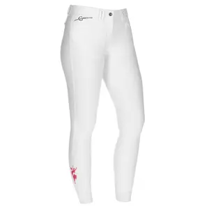 Women's full-bottom riding Trousers Covalliero Janne x PinkRibbon image-1