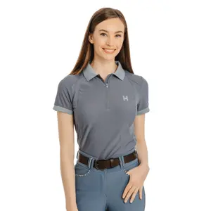 Women's zip-up competition polo Horseware Tech image-1