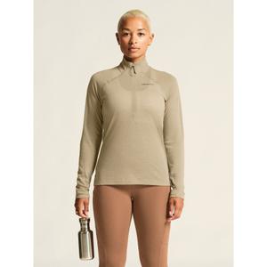 Women's long sleeve base layer 1/2 zip Craft Wool