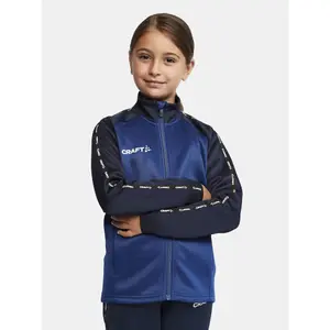 Children's full zip tracksuit jacket Craft Squad 2.0 image-1