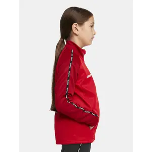 Children's full zipped tracksuit jacket Craft Squad 2.0 image-6