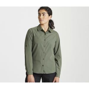 Recycled polyester long-sleeve shirt for women Craghoppers image-1