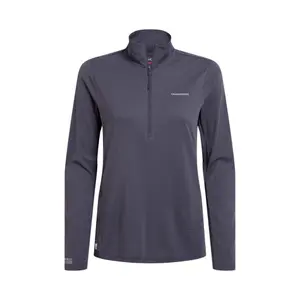 Women's 1/2 zip long sleeve jersey Craghoppers NosiLife SolarShield+