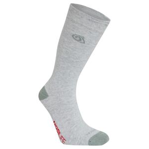 cuh369-y5z-socken-craghoppers-nosilife-travel-x2-soft-grey-marl-lichen-green