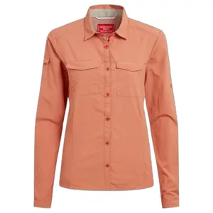 cws534-14x-langarm-bluse-damen-craghoppers-nosilife-adventure-iii-red-sandstone