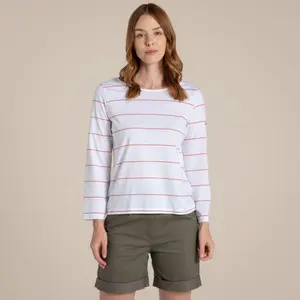 Dames-T-shirt met lange mouwen Craghoppers Katitia image-1