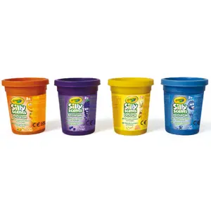 Tins of scented modelling clay Crayola (x4) image-1