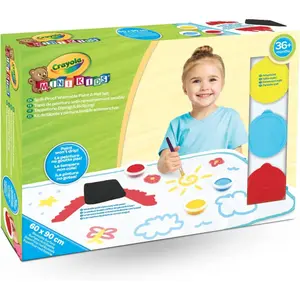 Washable drawing mat and tempera set Crayola image-0