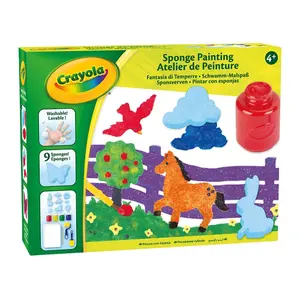 Tempera and sponge set Crayola image-0