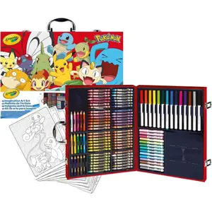 Figurine Crayola Pokemon Artist briefcase