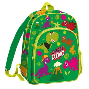 Children's double backpack Crazy Dino image-0