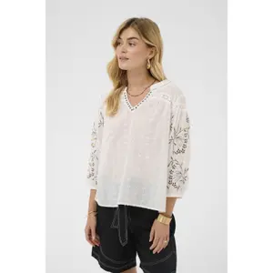 Blouse femme Cream Serini image-1