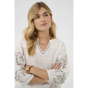 Blouse femme Cream Serini image-5