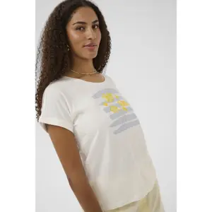 Koszulka damska Cream CRAlma image-5