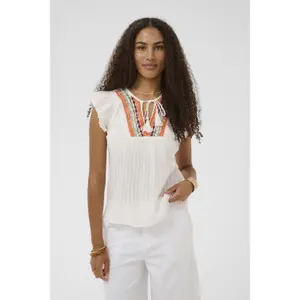 Blouse femme Cream Wilja image-1