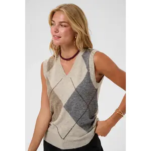 Pull sans manches femme Cream Hope image-3