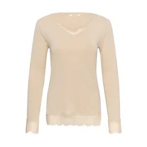 Women's long sleeve T-shirt Cream CRAlvaia