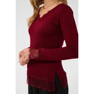 Langarmshirt Cream CRAlvaia image-2