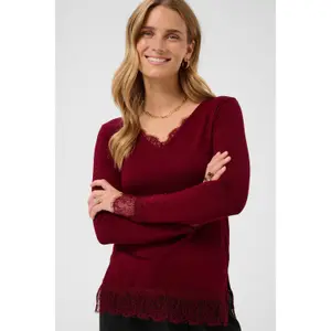 Langarmshirt Cream CRAlvaia image-3