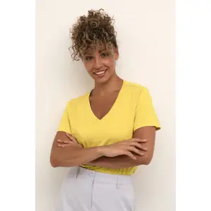 T-shirt de mulher Cream Naia image-3