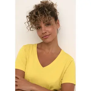 T-shirt de mulher Cream Naia image-5