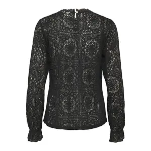 Blusa de renda para mulher Cream Tiley image-4