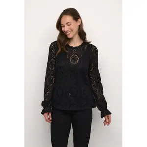 Blusa de renda para mulher Cream Tiley image-2