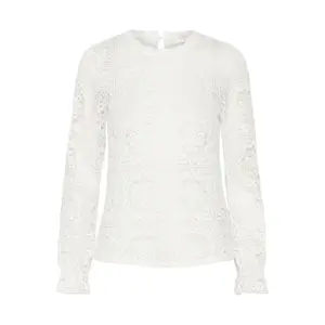Blusa de renda para mulher Cream Tiley image-0