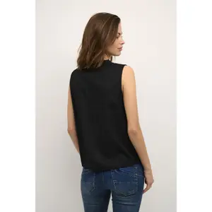 Blusa sem mangas para mulheres Cream Liselin image-3