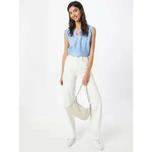 Blusa sem mangas para mulheres Cream Liselin image-2
