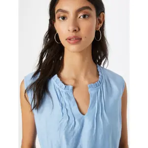 Blusa sem mangas para mulheres Cream Liselin image-4