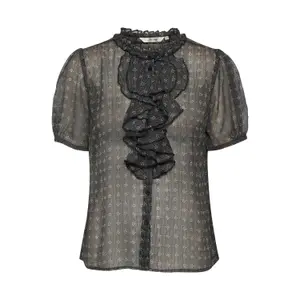 Vrouwenblouse Cream Kinia image-0