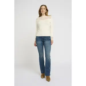 Vrouwenblouse Cream Trulla image-0