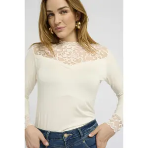 Vrouwenblouse Cream Trulla image-3