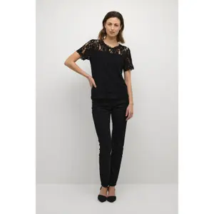 Camicia da donna in pizzo Cream Kit image-5