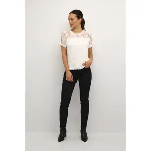 Blusa de encaje para mujer Cream Kit image-2