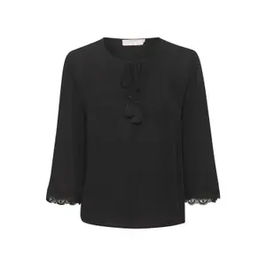 3/4 damesblouse Cream Bea image-0