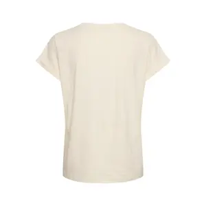 T-shirt de mulher Cream Davoa image-2